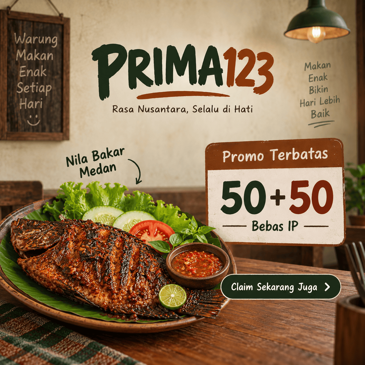 Hidangan makanan Indonesia